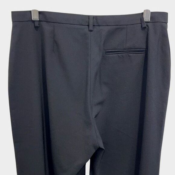 GAP Womens Wool Blend Wide Leg‎ Stretch Dress Pants Black Size 10A - Picture 4 of 9